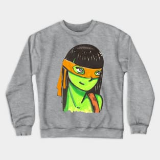 Michelangelo Girl Crewneck Sweatshirt